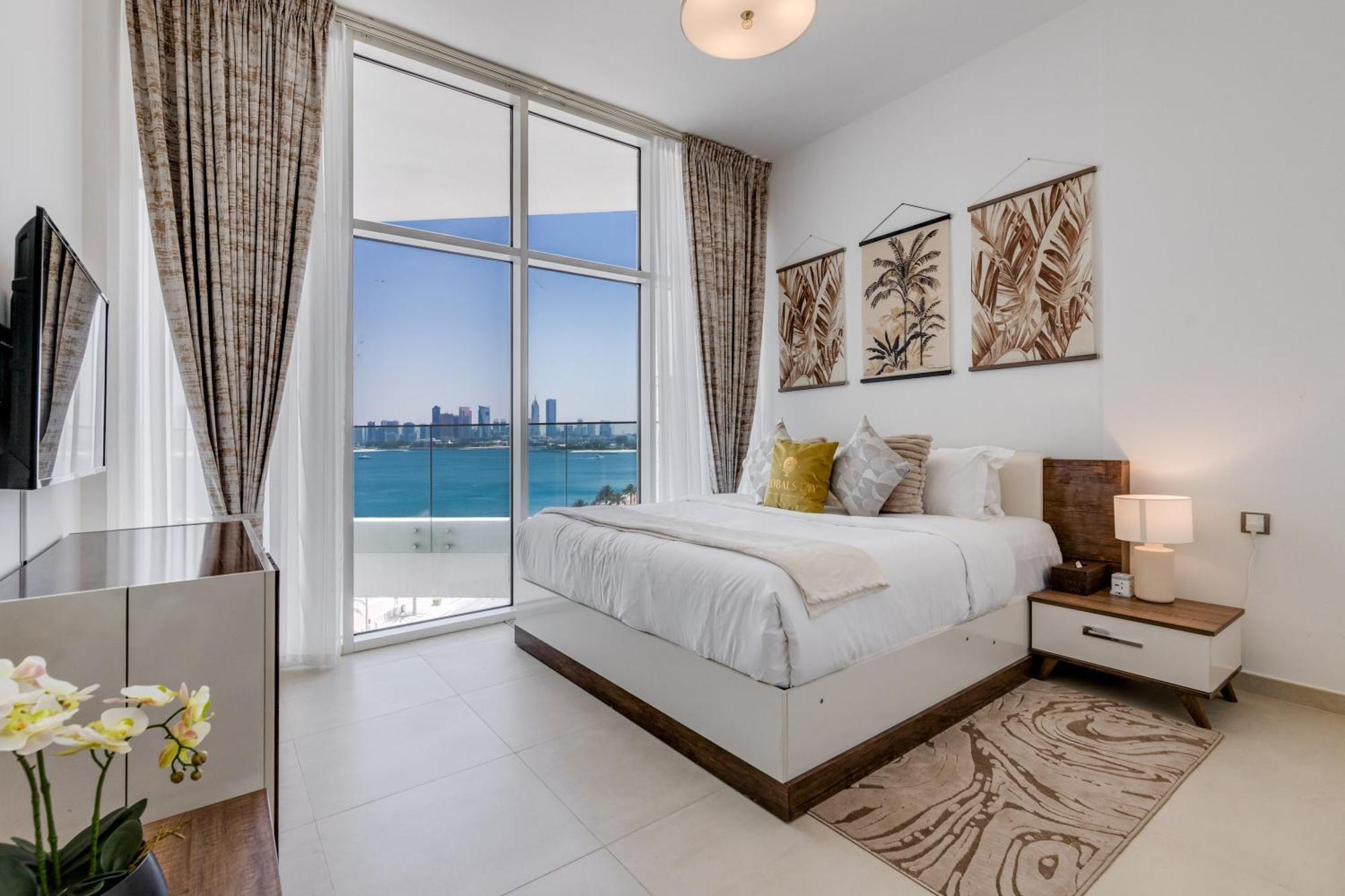Luxury Azizi Mina Beachfront Apartments Dubai Exterior photo