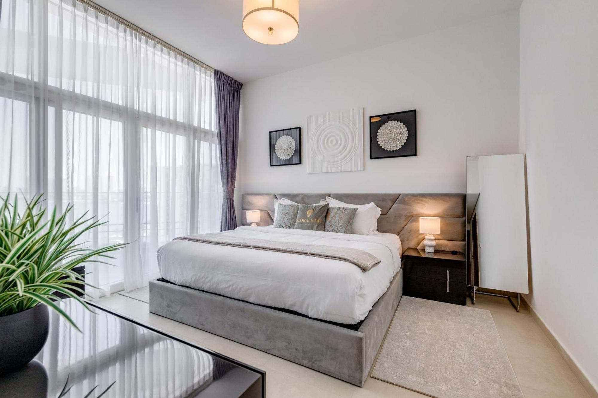 Luxury Azizi Mina Beachfront Apartments Dubai Exterior photo